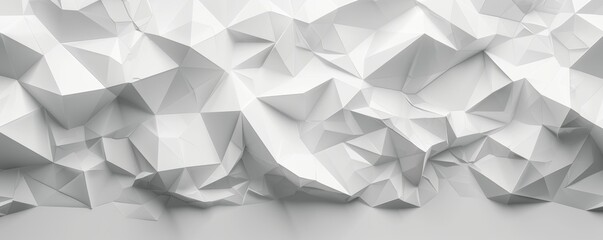 Clean white minimalist background with abstract geometric shapes and lines