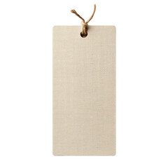 Set of paper tags price and rope