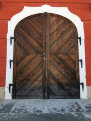 very old door texture