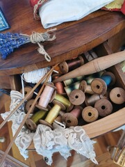 very old Sewing supplies