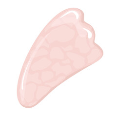 Accessory for gua sha massage.