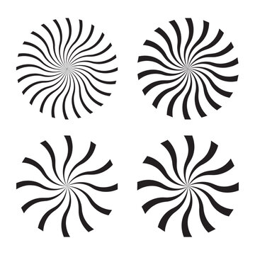 Radial sun burst sun rays starburst, shine sunburst radial, circular shape rays used in star brast background .Isolated on white background in eps 10.