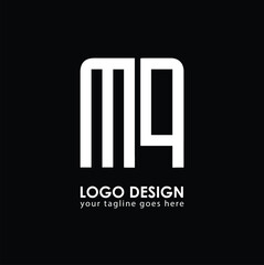 MQ MQ Logo Design, Creative Minimal Letter MQ MQ Monogram