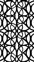 Naklejka premium Floral Line Art, Tribal Aztec Lines, Botanical Leaves, Abstract Waves, Geometric Lines, Animal Print Lines, Boho Feathers, Mandala Patterns, Ethnic Tribal Lines, Henna Mehndi Design, Nautical Stripes,