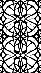 Fototapeta premium Floral Line Art, Tribal Aztec Lines, Botanical Leaves, Abstract Waves, Geometric Lines, Animal Print Lines, Boho Feathers, Mandala Patterns, Ethnic Tribal Lines, Henna Mehndi Design, Nautical Stripes,