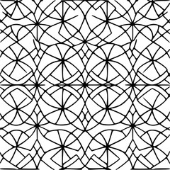Obraz premium Floral Line Art, Tribal Aztec Lines, Botanical Leaves, Abstract Waves, Geometric Lines, Animal Print Lines, Boho Feathers, Mandala Patterns, Ethnic Tribal Lines, Henna Mehndi Design, Nautical Stripes,