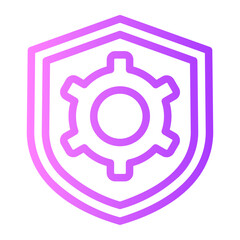 shield gradient icon