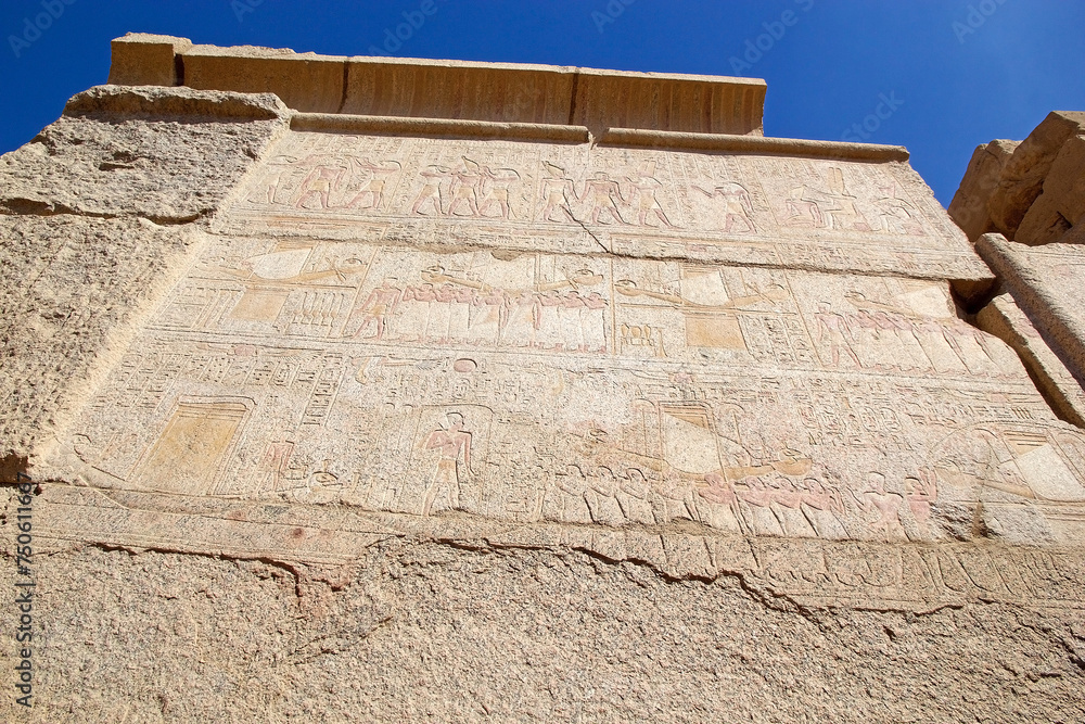 Wall mural The Karnak Temple Complex in Luxor, Egypt - Wall murals