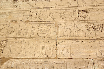 Fototapeta na wymiar The Karnak Temple Complex in Luxor, Egypt