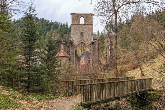 Ruine des Klosters Allerheiligen im Schwarzwald bei Oppenau