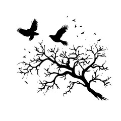 Naklejka premium bird, eagle, vector, silhouette, animal, flying, illustration, wing, tattoo, nature, black, wings, feather, hawk, birds, art, fly, design, falcon, tribal, symbol, wild, wildlife, animals, flight, dove