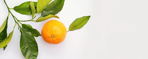 oranges on a white background