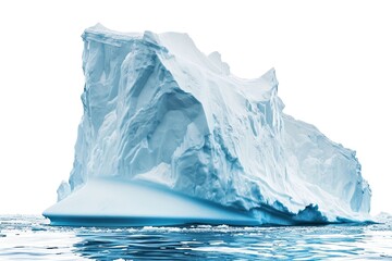 iceberg in blue water