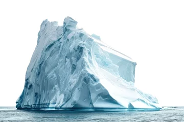 Fotobehang iceberg in blue water © linen