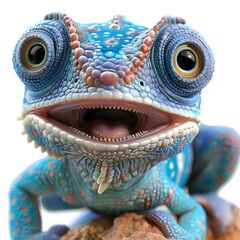 Cute Chameleon Clipart