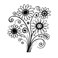 plant, flower, vase, cactus, nature, pot, isolated, decoration, bouquet, glass, green, object, spring, flowers, botany, wheat, leaf, tree, floral, color, art, vector, illustration, symbol, design, ico