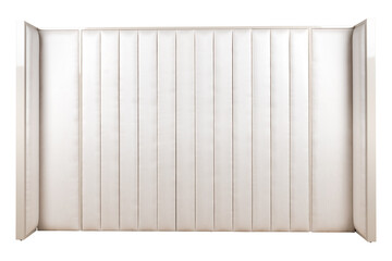 Large headboard made of quality fabric for the bedroom