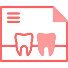 X Ray Line Fill Icon