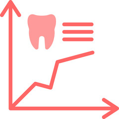 Stats Line Fill Icon