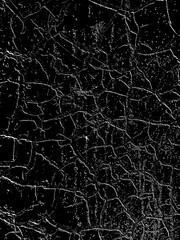 Cracked surface textures in positive and negative