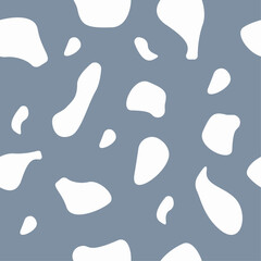 Seamless patterns in pastel color. Abstract stone forms. Vector illustration.