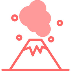 Eruption Line Fill Icon