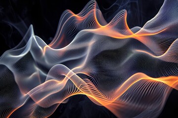 Abstract shapes digital artwork