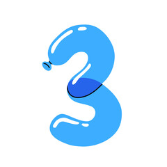 Colorful numbers and symbols balloons. Inflatable minimalistic Balloons for birthday, carnival, celebration, anniversary and holiday party background.