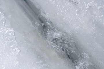 Water and ice during the spring thaw