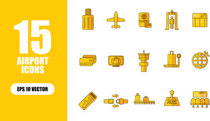 Airport Icon Collection