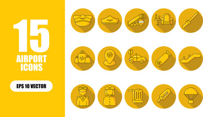 Airport Icon Collection