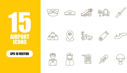 Airport Icon Collection