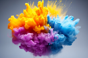 Abstract white smoke in motion. Smoke, Cloud of cold fog in black background. Light, white, fog, cloud, black background