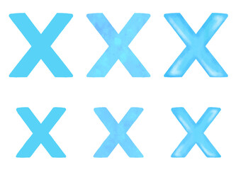 Obraz premium X x アルファベット