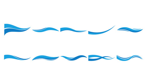 Wave Line Element Set