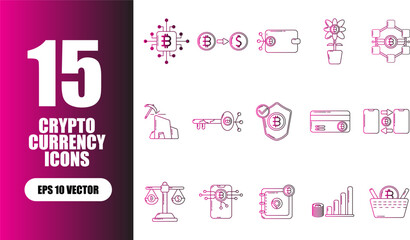 Cryptocurrency Icon Collection