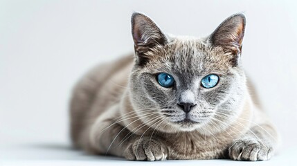 A Chartreux cat