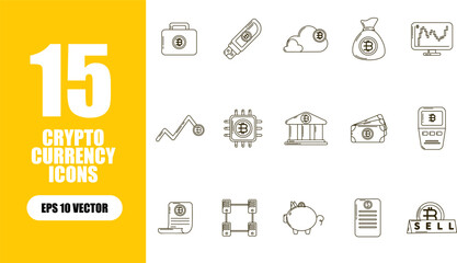 Cryptocurrency Icon Collection