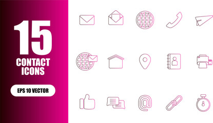 Contact Icon Collection