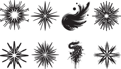 Amazing Icons Silhouettes EPS Icons Vector Icons Clipart	
