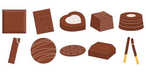 Simple Chocolate Illustration