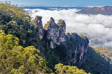 Behang Three Sisters The Three Sisters, Blue Mountains National Park, NSW, Australia