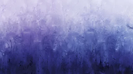 Foto op Canvas Abstract Blue and Purple Watercolor Texture © Artistic Visions