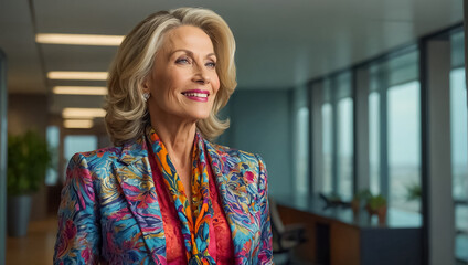 professional adult businesswoman in the office corporate