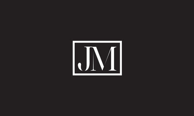 Fototapeta na wymiar JM, MJ, M, J Abstract Letters Logo Monogram