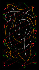 Abstract random lines background texture