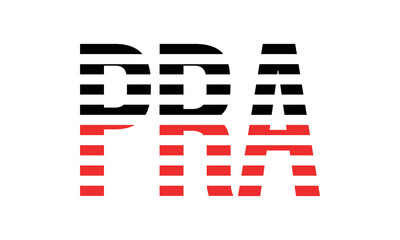 PRA three initial letter iconic line negative space minimal logo design vector template. monogram, abstract, wordmark, business, typography, minimalist, brand, company, flat, modern, unique, simple