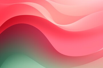 Moss Green to Rose Pink abstract fluid gradient design, curved wave in motion background for banner, wallpaper, poster, template, flier and cover