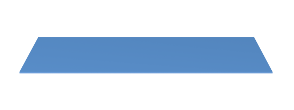 Yoga mat. Isolated. 3d illustration.