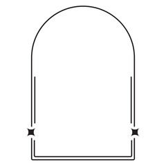 Monoline Arch Frame